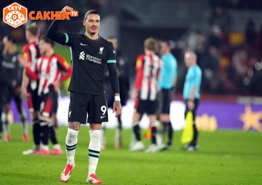 Darwin Nunez lập cú đúp giúp Liverpool giành chiến thắng